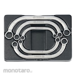 KING TONY Half Moon Ring Wrench Set For Tool Trolley