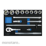 KING TONY Socket Wrench Set (Kunci Soket Set)