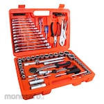 MAXPOWER 6pt Socket Tool Set 1/4 Inch & 1/2 Inch (Kunci Soket Set)