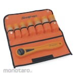 Snap-on Nonconductive Composite Ratchet and Socket