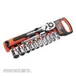KAPUSI Socket Bit Set 1/4 Inch (Mata Soket Set)