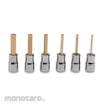 Snap-on Standard Hex Socket Bit Set Inch (Mata Soket Set)