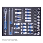 KING TONY Socket Set For Trolley
