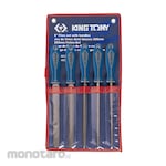 KING TONY Second Cut Files Set With Handles
