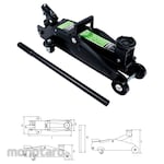 TEKIRO Dongkrak Buaya Tipe Rotary AU-FJ0995 2T 1pc