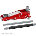 monotaro Low Floor Double Piston Aluminum Jack