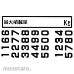 JET INOUE Cutting Sticker Load Capacity Sheet Set