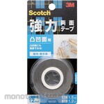 3M Scotch Double-Sided Adhesive Tape Strong for Uneven Surfaces (Double Tape/ Isolasi Bolak Balik)