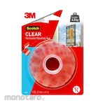 Scotch Double Tape Mounting Clear (Isolasi Bolak Balik)
