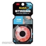 Scotch Double Tape Mounting Strong Clear (Isolasi Bolak Balik)