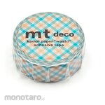 cotta Masking Tape 1P Overlapping Gingham Check - Orange