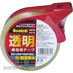 3M Lakban OPP Bening dengan Dispenser Medium dan Light Duty (Solasi / Selotip)
