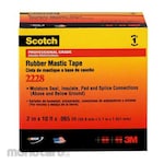 3M Tape Insulation Scotch Rubber Mastic (Isolasi Listrik / Lakban Kabel)