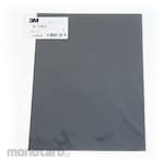 3M Black Conductive Aluminum Foil Tape with Insulation Function AL-37BLK Sheet Type (Lakban Konduktif Antistatik / Lakban Aluminium)