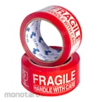 TP88 OPP Tape Fragile 45mic (Lakban Fragile / Lakban Segel)