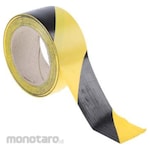 RS PRO Black/Yellow PVC Lane Marking Tape