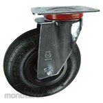 Atlas Workholders Pneumatic Roller Bearing Wheeled Castors with Swivel Plate