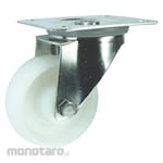 Atlas Workholders Stainless Steel/Nylon Swivel Plate Castor