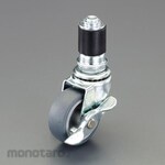 ESCO 50mm [for 28mm pipe] Insertion caster (swivel, with brake