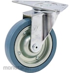 HAMMER CASTER 220E, Corner Plate Type Castor Freely Car (Iron Plate Wheel, Rubber Wound Wheel)