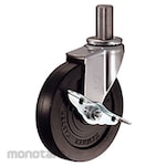 HAMMER CASTER 415 EK, with Universal Vehicle Stopper (Rubber Integral Wheel)