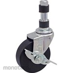 HAMMER CASTER 415 EX, with Universal Vehicle Stopper (UMC Nylon Integral Wheel)