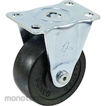 HAMMER CASTER 420SR Fixed Car (Rubber Integral Wheel)
