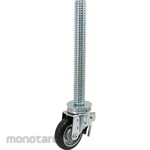 HAMMER CASTER 505SA Series Flexible SP Rubber Car 100mm