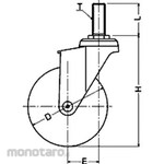 HAMMER CASTER 920 EA, Universal Vehicle (Nylon Wheel, Rubber Car, B Entry)