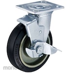 HAMMER CASTER Caster Rubber Heavy Duty 519 BPS with Stopper (Kastor Karet)