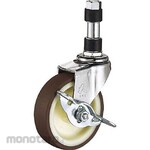 HAMMER CASTER EX Series with Flexible SP Urethane Car with 75mm