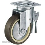 HAMMER CASTER S Series Flexible Total Lock Urethane B Car 150mm