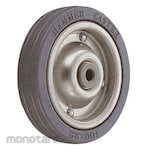 HAMMER CASTER Wheel Iron Plate Rubber 430E-PR (Roda Karet)