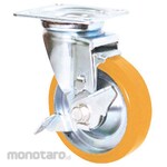 Nansin Antistatic Caster with Flexible Stopper Rubber Car (Roda Caster Plat Datar)