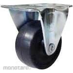 Nansin SKC Fixed Car (Rubber Wheel) (Roda Caster Plat Datar)