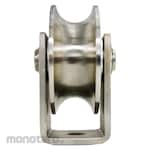 Non Brand U-Groove Pulley Bearing Detachable Grooved Wheel