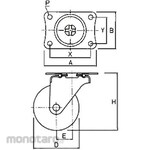 O.H.INDUSTRIAL Vestex Caster