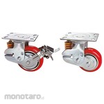 Shinhee Spring Type 6880 Set 2 Swivel+2 Swivel Brake (Steel+Urethane)