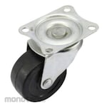 TORA Caster Rubber Black