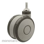 TOSHIN Twin Wheel Casters T Type (Bolt Mounting) Urethane Wound Wheel