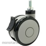 TOSHIN Twin Wheel Casters Tsw Type (Bolt Mounting) Urethane Wound Wheel With Double Stopper
