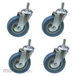 XANDER Castor Wheel Bolt Grey (Kastor Baut)