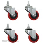 XANDER Castor Wheel Bolt Red (Kastor Baut)