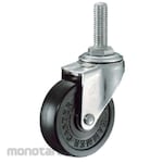 HAMMER CASTER Long Screw Type Rubber Caster