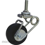 SISIKU ADDKREIS Buffer Spring Caster with Rubber Wheel Screwed