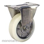 SISIKU Stainless Steel Caster with Antibacterial Urethane Wheel