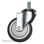 STG-Taiwan Caster Wheel Screw Grey Rubber 80kg (4inch)