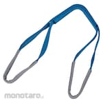 TRUSCO Belt sling Recycled polyester sling JIS 3 grade Eye shape on both ends 25mm x 1.0m