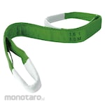 TRUSCO Belt sling, easy-to-understand sling (eye-shaped on both ends) 35mmX1.0m