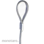 usha martin IWRCH Galvanized RHOL Eir Steel Wire Rope Both End Aluminuim Ferrule Mechanical Spluced Soft Eye